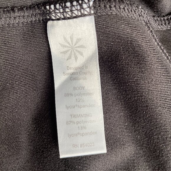 Athleta Women's Small Dot Be Free Black Reflective Running Legging, Size M - Picture 8 of 9